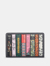 Load image into Gallery viewer, Y1089 Bronte Bookworm Library Zip Around Leather Purse
