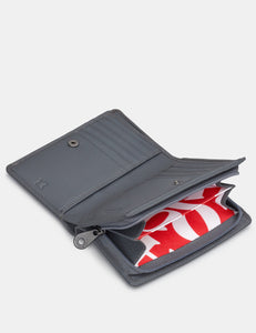 Y1089 Bronte Bookworm Library Zip Around Leather Purse