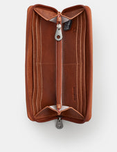 Load image into Gallery viewer, Baxter Zip Round Leather Purse
