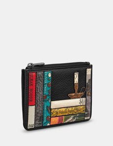 Y1321 Charles Dickens Bookworm Zip Top Purse