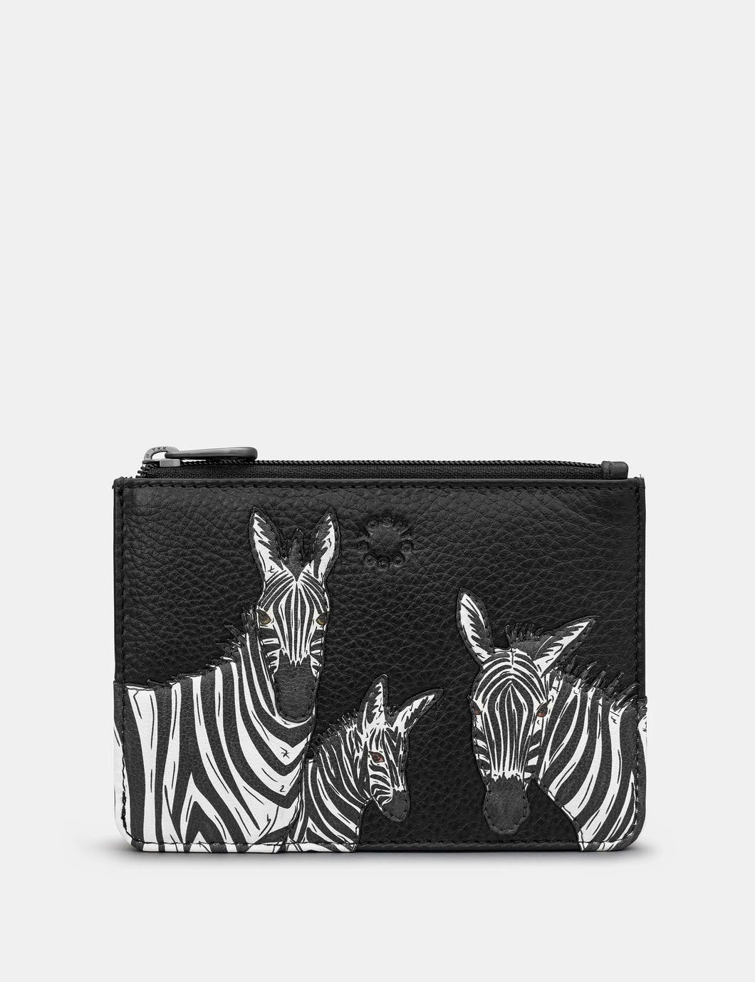 Y1321 Zebra Zip Top Purse