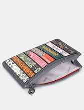 Load image into Gallery viewer, Bronte Bookworm Zip Top Leather Purse
