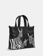 Load image into Gallery viewer, Zebra Grab Handle Bag
