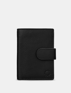 Leather Card Holder Wallet with Tab