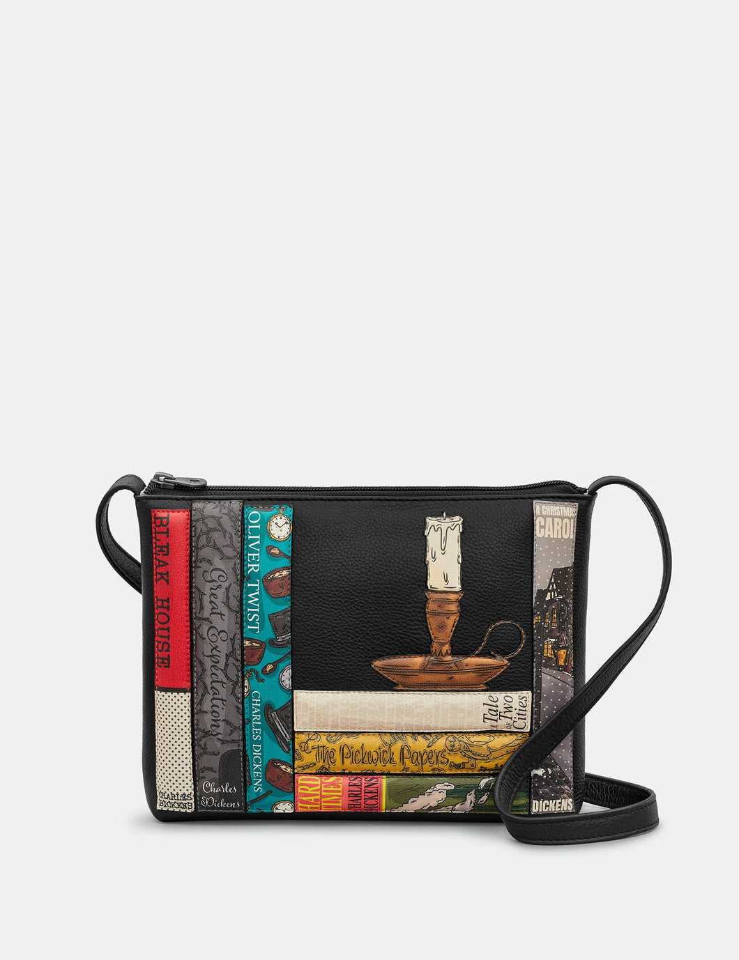 YB214 Charles Dickens Bookworm Cross Body Bag