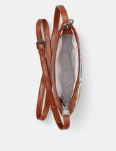 Load image into Gallery viewer, YB214 The Toy Shop Brown Leather Cross Body Bag
