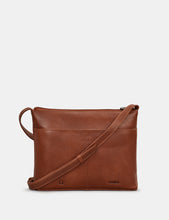 Load image into Gallery viewer, YB214 The Toy Shop Brown Leather Cross Body Bag
