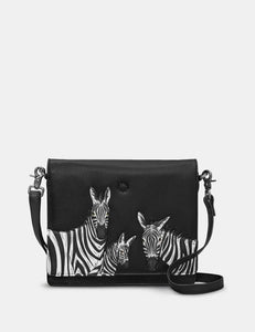 YB238 Zebra Flap Over Bag