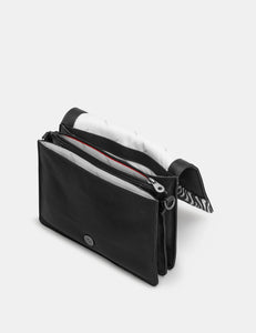 YB238 Zebra Flap Over Bag