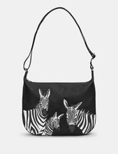 Load image into Gallery viewer, YB241 Zebra Hobo Bag

