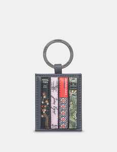 YKR Bronte Bookworm Library Leather Keyring
