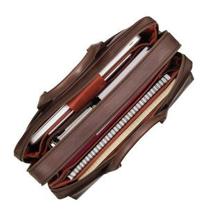 Visconti Anderson - 15" Leather Laptop Bag