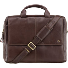Load image into Gallery viewer, Visconti Anderson - 15&quot; Leather Laptop Bag
