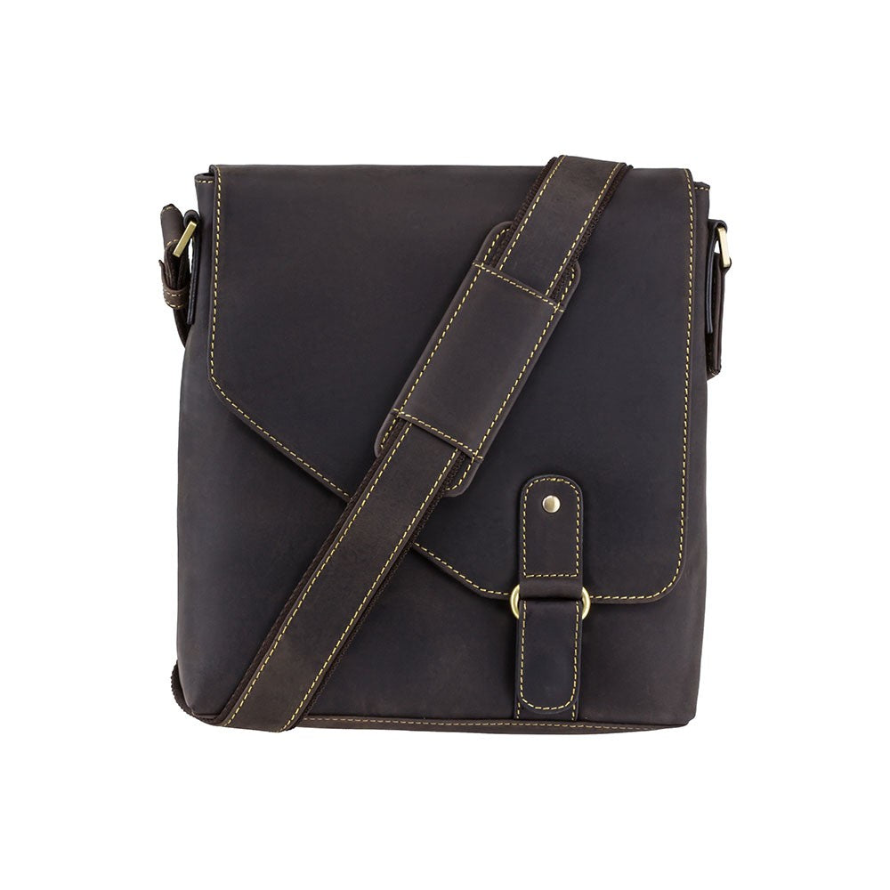 Visconti Aspin - Leather Messenger Bag