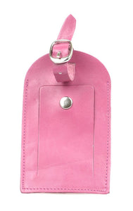 Golunski Leather Luggage Label