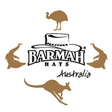 Load image into Gallery viewer, Barmah Bronco Foldaway Leather Hat
