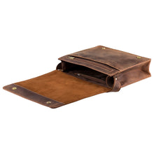 Load image into Gallery viewer, Visconti Harvard (L) -  Leather Messenger Bag
