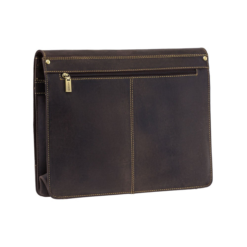 Visconti leather hotsell distressed messenger bag