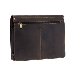 Visconti Harvard (L) -  Leather Messenger Bag