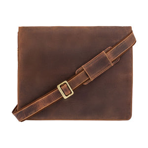 Visconti Harvard (L) -  Leather Messenger Bag