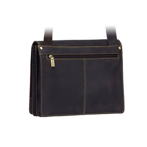 Visconti Harvard (M) - Leather Messenger Bag