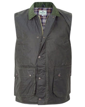 Load image into Gallery viewer, Hoggs Padded Waxed Waistcoat
