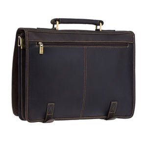 Visconti Hulk - Large Leather Briefcase