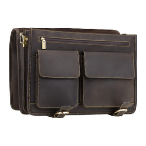 Visconti Hulk - Large Leather Briefcase