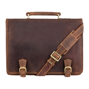 Visconti Hulk - Large Leather Briefcase