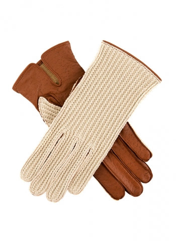 Dents 7-1008 Crochet Driving Gloves
