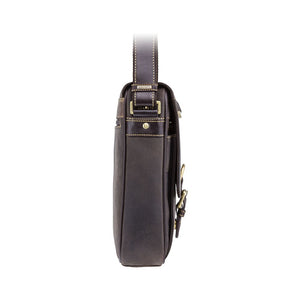 Visconti Link Leather Messenger Bag - A5