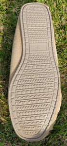 Mens Camel Wool Slippers Sole