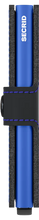 Load image into Gallery viewer, Secrid Matte Black &amp; Blue Miniwallet
