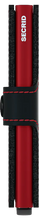 Load image into Gallery viewer, Secrid Matte Black &amp; Red Miniwallet

