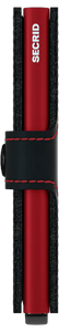 Secrid Matte Black & Red Miniwallet