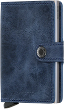 Load image into Gallery viewer, Secrid Vintage Blue Miniwallet
