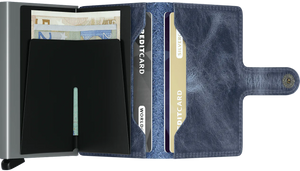 Secrid Vintage Blue Miniwallet