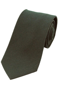 Country Plain Wool Tie