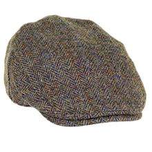 Load image into Gallery viewer, Highland Harris Tweed Flat Cap
