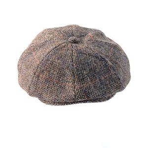 Harris Tweed 8 Piece Aran Cap