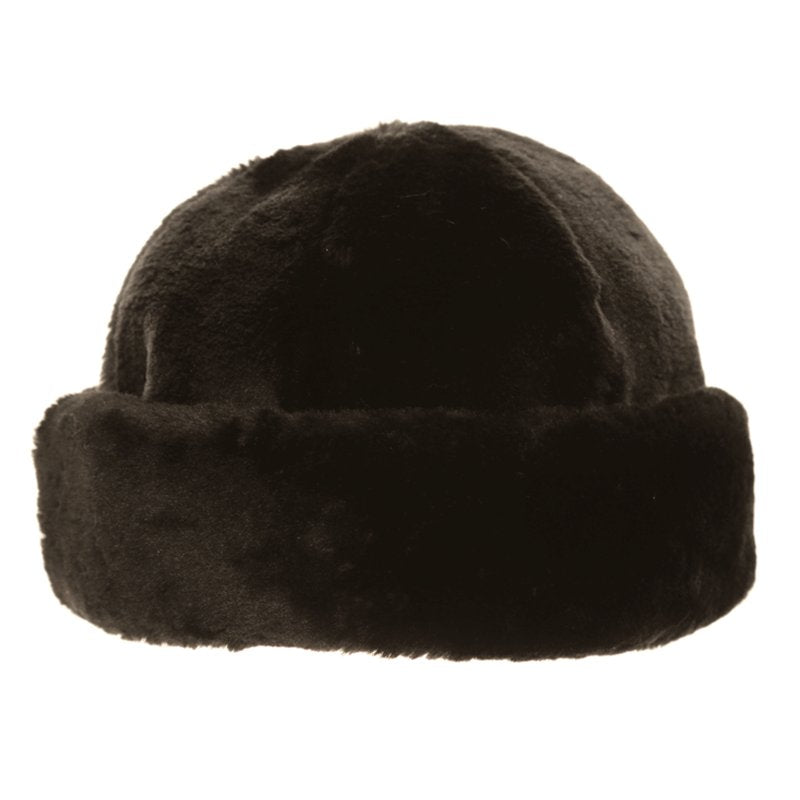 Ladies Faux Fur Cloche Hat