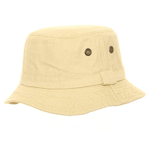Washed Denim Bush Hat