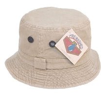 Load image into Gallery viewer, Washed Denim Bush Hat
