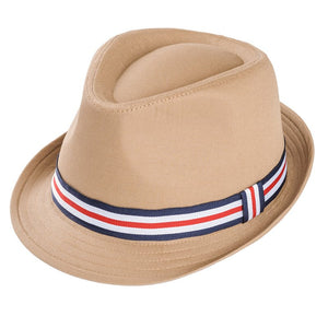 Mens Trilby Hat With Ribbon Band