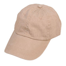 Load image into Gallery viewer, Washed Relaxed Baseball Cap
