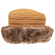 Load image into Gallery viewer, Ladies Fur Trim Fleece Hat
