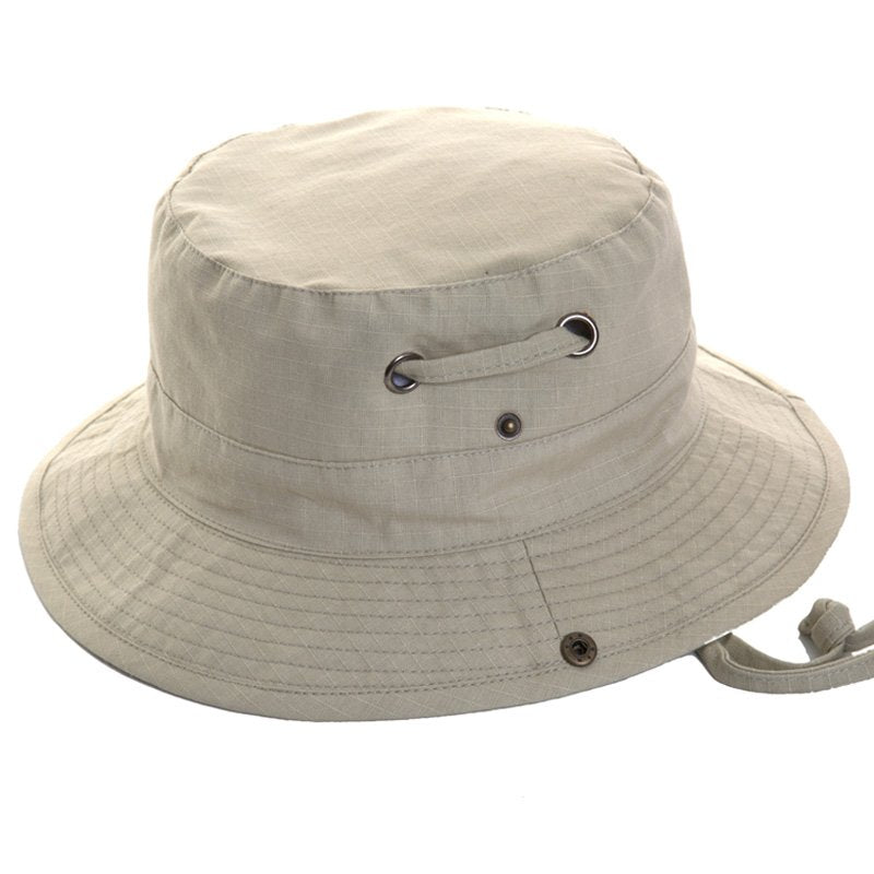 Unisex Safari Hat with Side Press-Studs