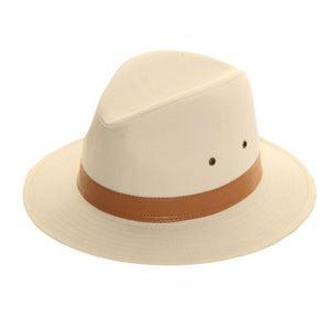 Men's Fedora With Brown Band