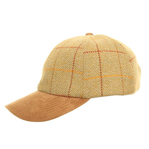 Tweed Baseball Cap