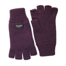 Load image into Gallery viewer, Womens Thinsulate Fingerless Gloves
